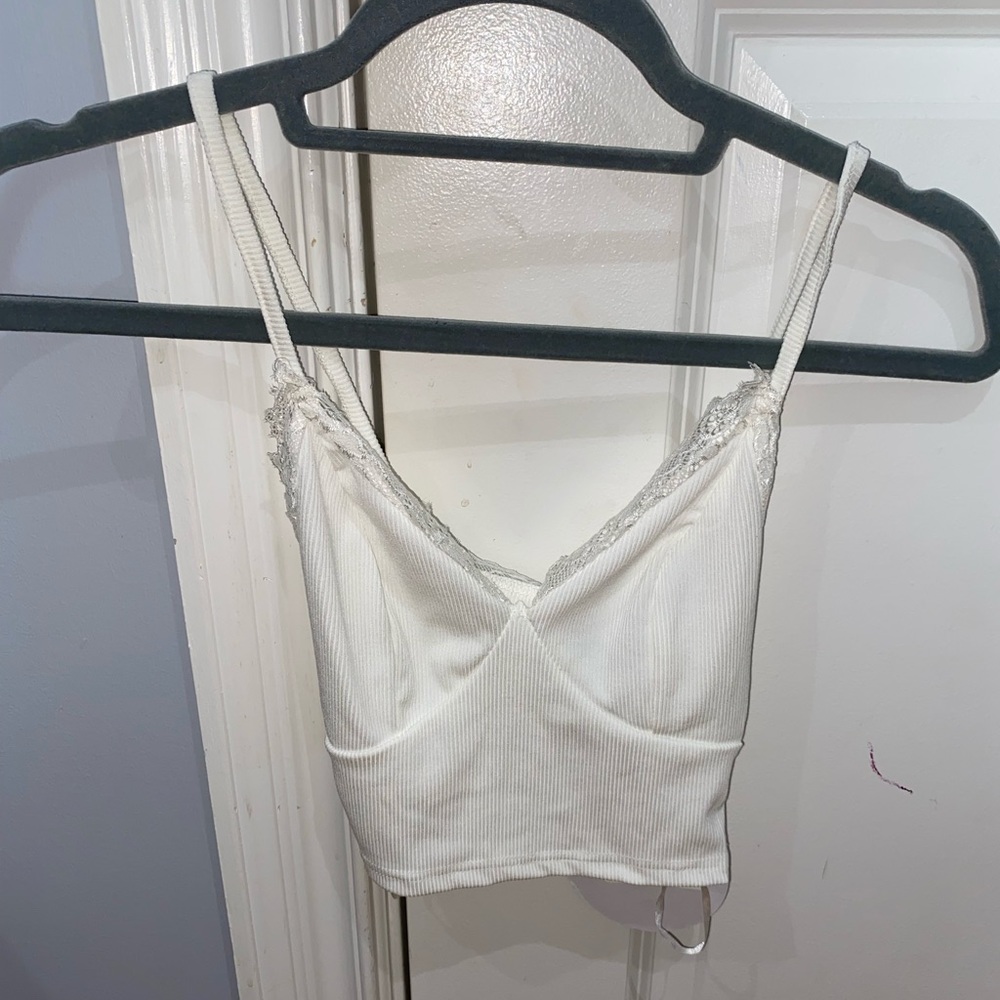Princess Polly white Alexi top